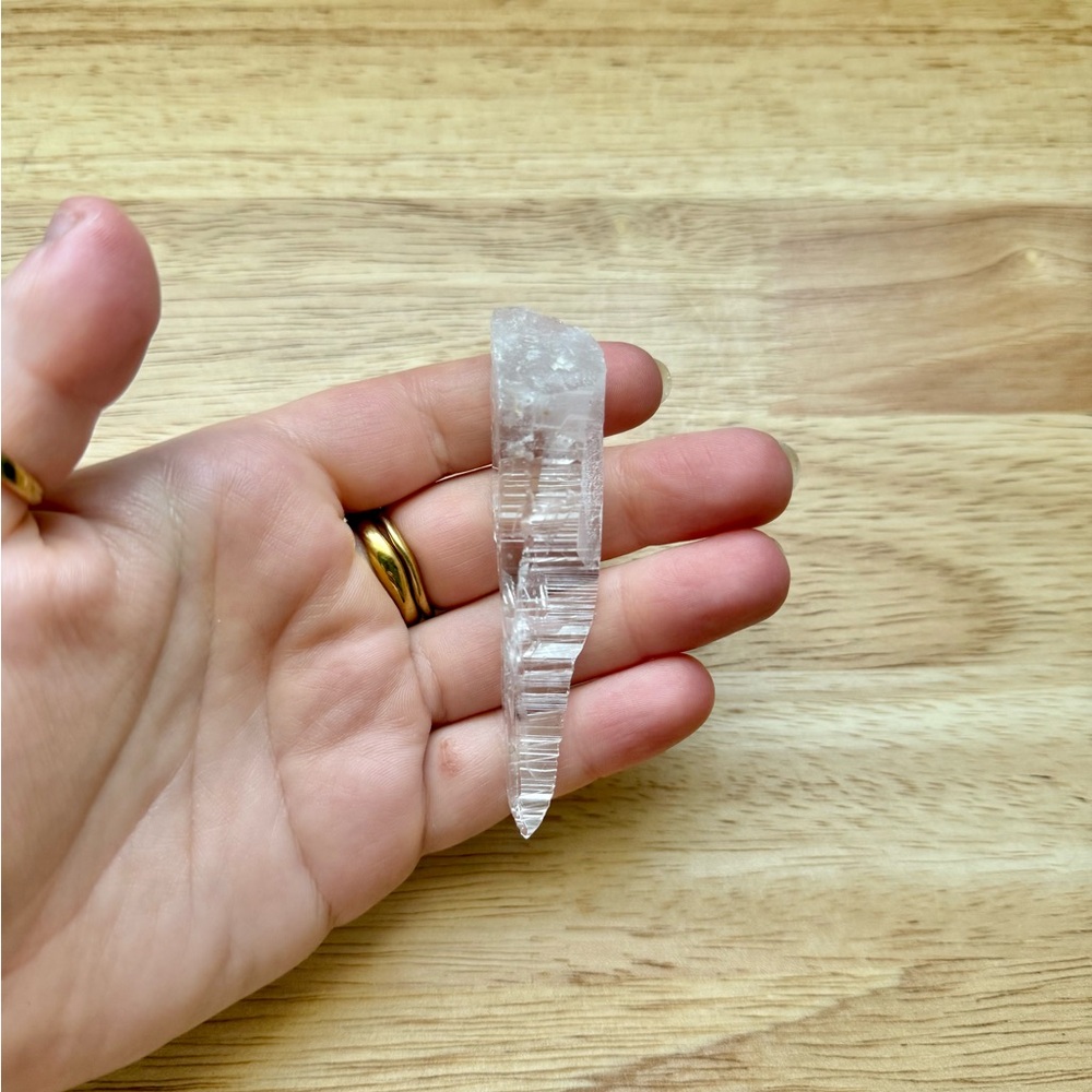 Lemurian-Style Quartz With Striations